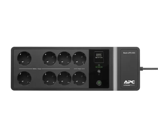 APC Back-UPS BE650G2-GR - Noodstroomvoeding 8x stopcontact, 650VA, 1 U