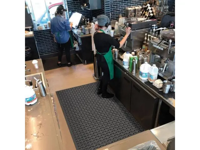 werkplekmat,mat,HxLxB 8,5x1520x910mm,rubber,geperforeerd,antislip