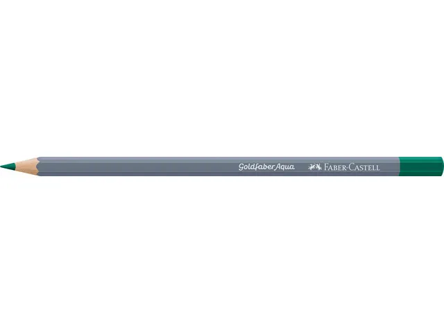 Crayon de couleur Aquarelle Faber-Castell Goldfaber 163 vert emeraude