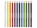 Crayon de couleur aquarellables Eberhard Faber carton 12pcs+pinceau