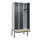 locker met bank,HxBxD 2120x900x815mm,3vak,vak B 300mm,cilinderslot