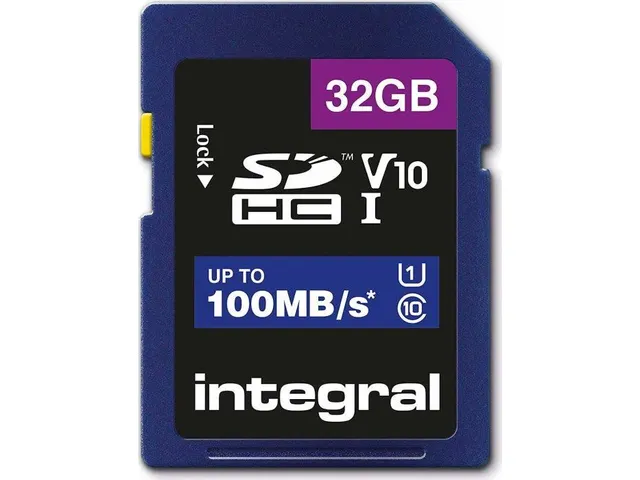 Geheugenkaart Integral SDHC V10 32GB