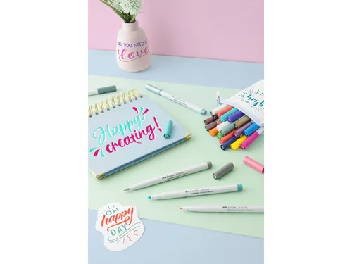 Marker creatief Faber-Castell Goldfaber set a 30 stuks Happy Creating