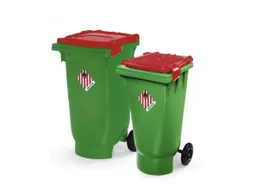 verzamelbak,v. materiaal,reinigingsmiddelen,HDPE,groen,200l