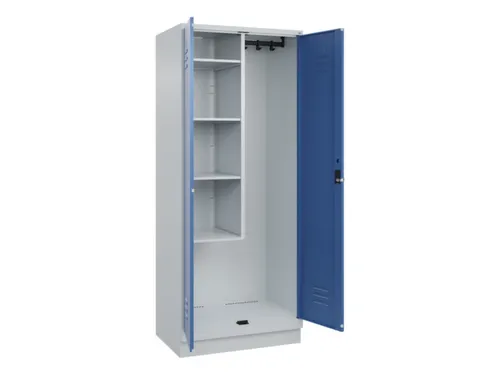schoonmaakkast,HxBxD 1950x800x500mm,links 4vakken