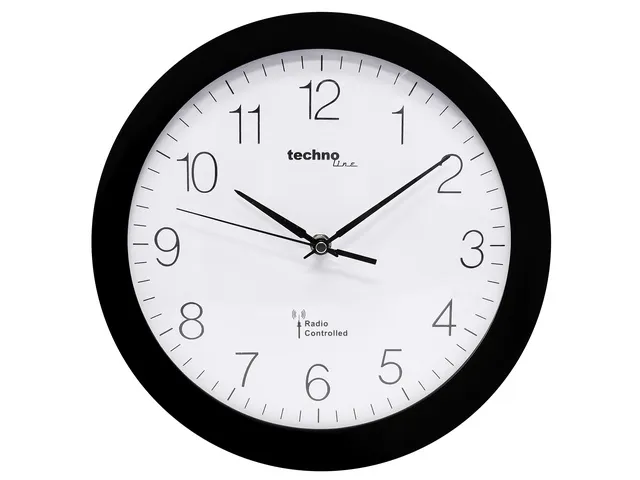 Wandklok Technoline WT 8000 30 cm zwart