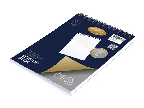 Spiraalblok Multo A5 lijn 200pagina's 90 gram