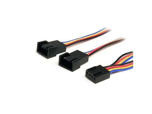 30cm 4-pins Splitterkabel Y-adapter voor Ventilatorvoeding F/M