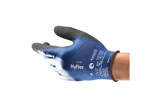 Ansell HyFlex 11-925 precisie nitril handschoenen, blauw, maat 11