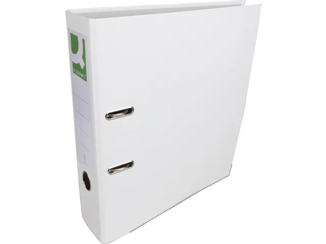 Classeur à levier A4 PP 80mm blanc