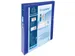 Kreacover personaliseerbare ringmap A4 Maxi blauw 4 rings D-mech 25mm