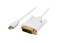 1,8 M Mini Displayport Naar Dvi Actieve Adapter Kabel Wit