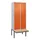 locker voor scheiding van kleding,HxBxD 2120x800x815mm,2vak