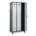 locker voor scheiding van kleding,HxBxD 1950x900x500mm,3vak