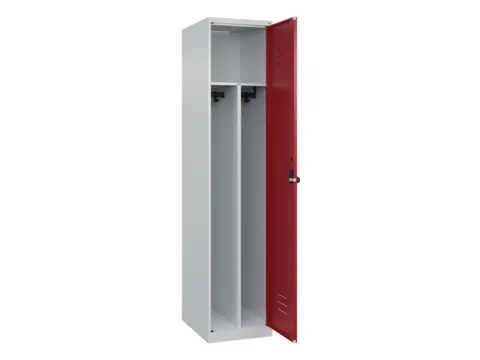 locker voor scheiding van kleding,HxBxD 1850x400x500mm,1vak