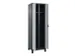 armoire vestiaire noir et blanc,HxlxP 1950x600x500mm,2compart.