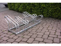 Fiets-Beugelrek L 1050Mm 2X3Plaatsen Dubbelzijdig Gelast Verzinkt