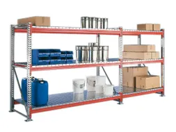 breedvakstelling,basis+1xaanbouw,HxBxD 2200x4780x800mm,vakl. 1300kg