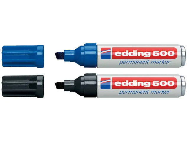 Viltstift edding 500 schuin 2-7mm doos à 10 kleuren