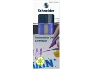 OUTLET Twinmarker Schneider cartridge Paint-It 040 set van 6 kleuren - 10