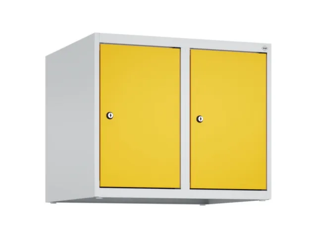 opzetkast,v. locker,2vak.,vak B 300mm,HxBxD 500x600x500mm,cilinderslot