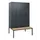 locker met bank,HxBxD 1950x1200x815mm,4vak,vak B 300mm,draaigrendel