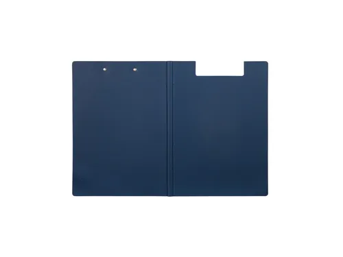 Klembordmap MAULbalance A4 versterkt karton rug 8mm blauw