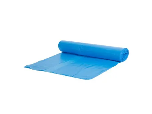 Afvalzak 120 Liter LDPE 70x110cm T60 Blauw 10 Rol a 20 Stuks