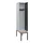 locker met bank,HxBxD 2120x400x815mm,1vak,vak B 400mm,cilinderslot