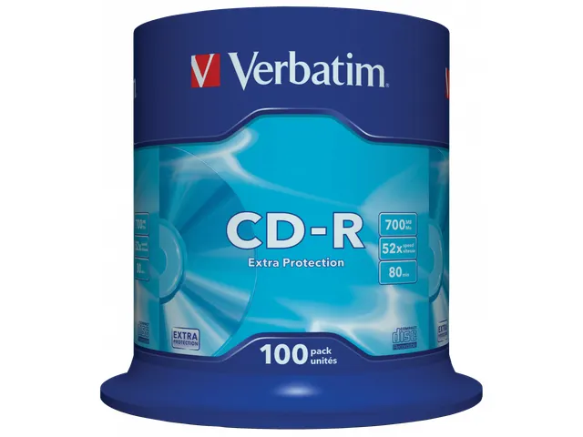 CD-R Extra Protection 700MB 52x 100 Stuks