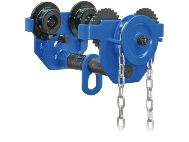 Haspelloopkat Hefvermogen 1T Flensbreedte 64-203Mm Gewicht 14 5Kg