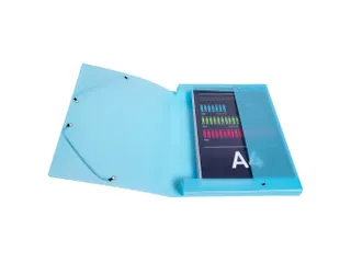 Klasseerdoos rug 25m m PP Chrom.Pastel - 20