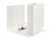 Ordner Leitz Panorama A4 Maxi 4225 Pp 2 rings 75Mm Wit