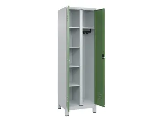 wasgoedverdeelkast,HxBxD 1950x600x500mm,vak B 300mm,draaigrendel - 2