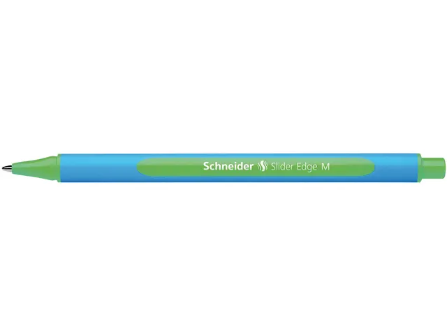 Stylo à bille Schneider Slider Edge M vert boîte 10 pièces