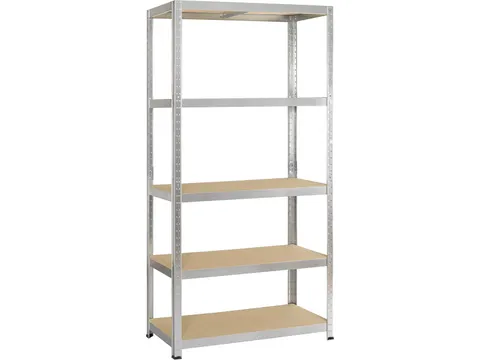 Rek Strong 175 Gegalvaniseerd 176x90x40cm 5 Legborden