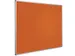 Prikbord Bulletin Oranje 120x300cm Softline Profiel 16mm