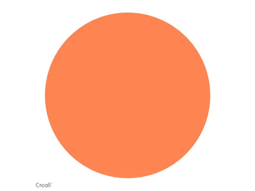 Plakkaatverf Creall fluor oranje 250ml