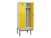 locker met bank,voor scheiding van kleding,HxBxD 2120x800x815mm,2vak