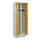 locker voor scheiding van kleding,HxBxD 1950x600x500mm,2vak