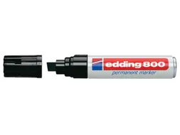 Viltstift edding 800 schuin zwart 4-12mm
