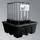 PE-opvangbak,v. 1xIBC,opvangvol. 1000l,HxBxD 710x1700x1700mm
