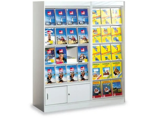 folderkast,HxBxD 1910x970x420mm,20xfoldervakken,v. DIN A4