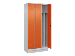locker voor scheiding van kleding,HxBxD 1950x900x500mm,3vak - 2
