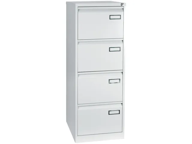 Hangmappenkast Basic 4 laden zilvergrijs