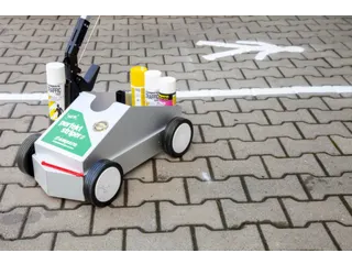 Sjablonenset,Industriesymbolen,V. Vloermarkeerapparaat,Speciaal Karton - 3