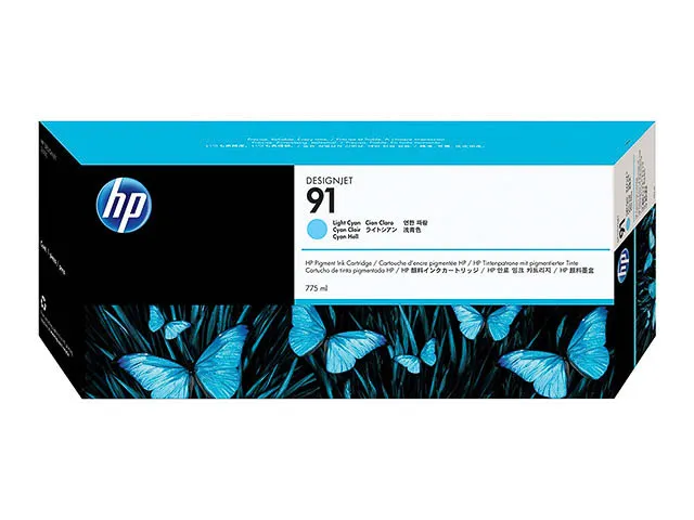 C9470A HP 91 DNJ ink light cyan