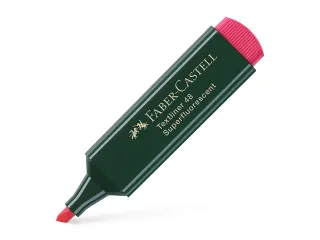 Markeerstift Faber-Castell neon 48 rood - 1