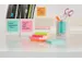 Bloc mémos 3M Post-it 653 38x51mm couleur assorti 12 pièces