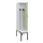 locker met bank,voor scheiding van kleding,HxBxD 2120x400x815mm,1vak